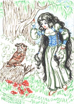Snow White and the Hunter by Jenny Heidewald